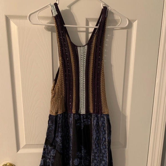 Free People CROCHETED MINI DRESS medium - Picture 4 of 10